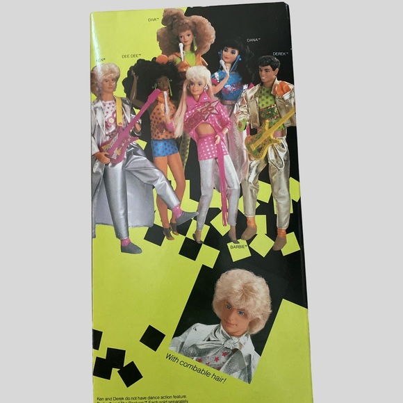 Vintage Mattel Barbie and The Rockers Ken Doll - dated 1986 - Picture 2 of 10